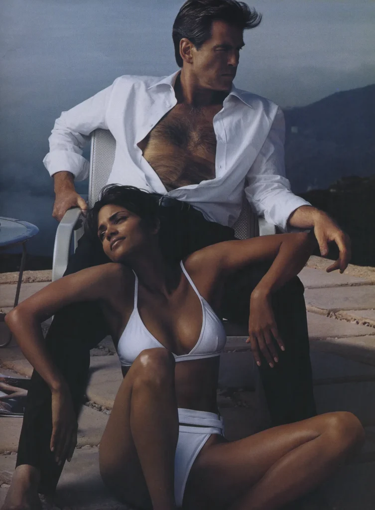 Vogue December 2002 - Halle Berry & Pierce Brosnan